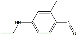 N-Ethyl-3-methyl-4-nitrosoaniline 구조식 이미지