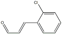 (E)-3-(2-Chlorophenyl)propenal Structure