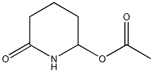 6-Acetyloxypiperidin-2-one 구조식 이미지