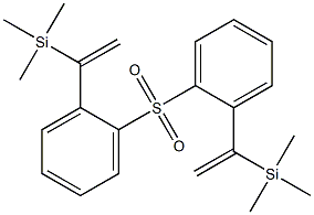 (1-Trimethylsilylethenyl)phenyl sulfone 구조식 이미지