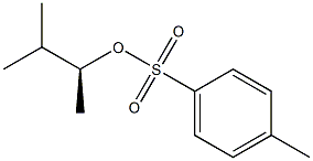 (+)-p-Toluenesulfonic acid (S)-1,2-dimethylpropyl ester 구조식 이미지