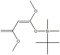 (1Z)-1,3-Dimethoxy-1-(tert-butyldimethylsiloxy)-1,3-butadiene Structure