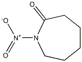 Hexahydro-1-nitro-2H-azepin-2-one 구조식 이미지