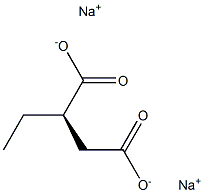 [R,(-)]-2-Ethylsuccinic acid disodium salt 구조식 이미지