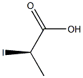 [R,(+)]-2-Iodopropionic acid 구조식 이미지