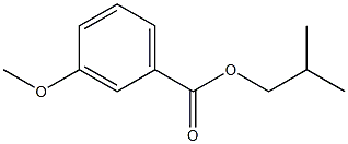 3-Methoxybenzoic acid isobutyl ester 구조식 이미지