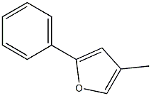 2-Phenyl-4-methylfuran Structure