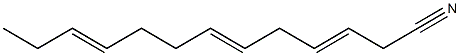 3,6,10-Tridecatrienenitrile Structure