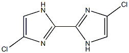 4,4'-Dichloro-2,2'-bi[1H-imidazole] 구조식 이미지