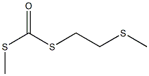 Dithiocarbonic acid S-[2-(methylthio)ethyl]S-methyl ester 구조식 이미지