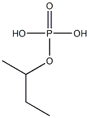 Phosphoric acid dihydrogen 1-methylpropyl ester 구조식 이미지