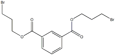 Isophthalic acid bis(3-bromopropyl) ester Structure