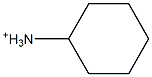 Cyclohexylammonium 구조식 이미지