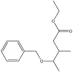 4-Benzyloxy-3-methylvaleric acid ethyl ester Structure