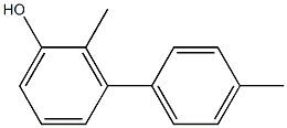 2-Methyl-3-(4-methylphenyl)phenol Structure