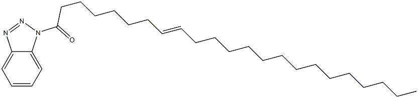 1-(1-Oxo-8-tricosenyl)-1H-benzotriazole 구조식 이미지