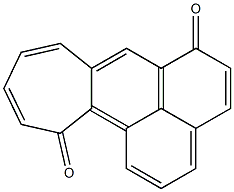 Cyclohepta[a]phenalene-6,12-dione 구조식 이미지