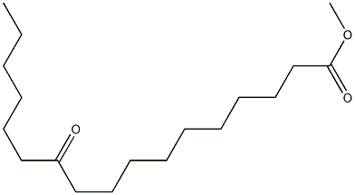 11-Oxoheptadecanoic acid methyl ester 구조식 이미지