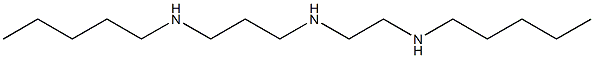 N-[2-(Pentylamino)ethyl]-N'-pentyl-1,3-propanediamine 구조식 이미지