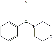 Phenyl(morpholino)cyanomethanide 구조식 이미지