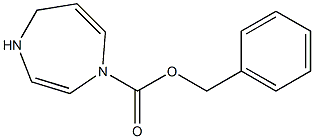 4,5-Dihydro-1H-1,4-diazepine-1-carboxylic acid benzyl ester 구조식 이미지