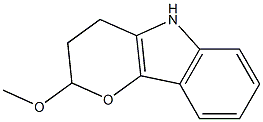 2-Methoxy-2,3,4,5-tetrahydropyrano[3,2-b]indole 구조식 이미지