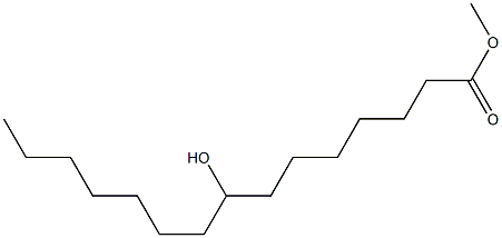 8-Hydroxypentadecanoic acid methyl ester Structure