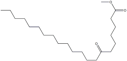 7-Oxohenicosanoic acid methyl ester 구조식 이미지