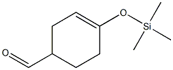 4-(Trimethylsilyloxy)-3-cyclohexene-1-carbaldehyde Structure
