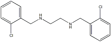 N,N'-Bis(o-chlorobenzyl)-1,2-ethanediamine Structure