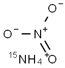 Ammonium-15N nitrate 60 atom % 15N 구조식 이미지