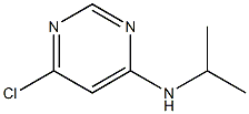 6-Chloro-N-isopropyl-4-pyrimidinamine Structure