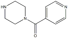 1-Piperazinyl(4-pyridinyl)methanone Structure