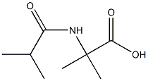 N-Isobutyryl-2-methylalanine 구조식 이미지