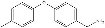 (4-(p-tolyloxy)phenyl)methanamine Structure