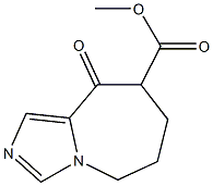 methyl 9-oxo-6,7,8,9-tetrahydro-5H-imidazo[1,5-a]azepine-8-carboxylate 구조식 이미지