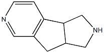 1,2,3,3a,8,8a-Hexahydro-2,6-diaza-cyclopenta[a]indene 구조식 이미지