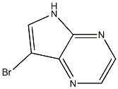 7-bromo-5H-pyrrolo[3,2-b]pyrazine
 Structure