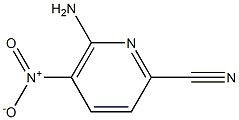 6-Amino-5-nitropicolinonitrile Structure