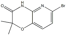 6-Bromo-2,2-dimethyl-4H-pyrido[3,2-b][1,4]oxazin-3-one Structure