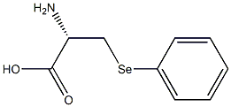 Se-Phenyl-D-selenocysteine 구조식 이미지
