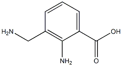 2-amino-3-(aminomethyl)benzoic acid Structure