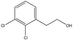 2,3-dichlorophenylethylalcohol 구조식 이미지