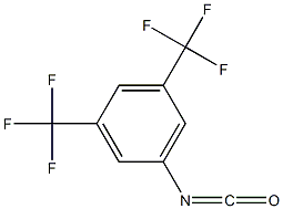 3,5-bis(trifluoromethyl)phenyisocyanate Structure