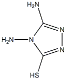 4,5-diamino-4H-1,2,4-triazole-3-thiol Structure