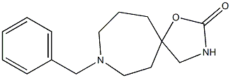 8-benzyl-1-oxa-3,8-diazaspiro[4.6]undecan-2-one 구조식 이미지