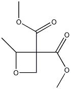 3,3-bis-methoxycarbonylmethyl-oxetane 구조식 이미지