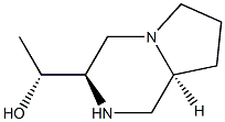 (R)-1-((3R,8aS)-octahydropyrrolo[1,2-a]pyrazin-3-yl)ethanol 구조식 이미지