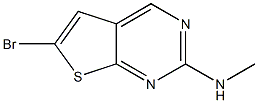 6-bromo-N-methylthieno[2,3-d]pyrimidin-2-amine Structure