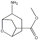 2-Amino-8-oxa-bicyclo[3.2.1]octane-6-carboxylic acid methyl ester 구조식 이미지